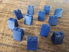 lego 3678b lot de 12 pièces Dark Blue Slope 65 2 x 2 x 2