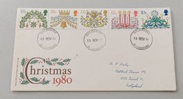 Briefmarken Erstausgabe von England alle zusammen 7 Stk.