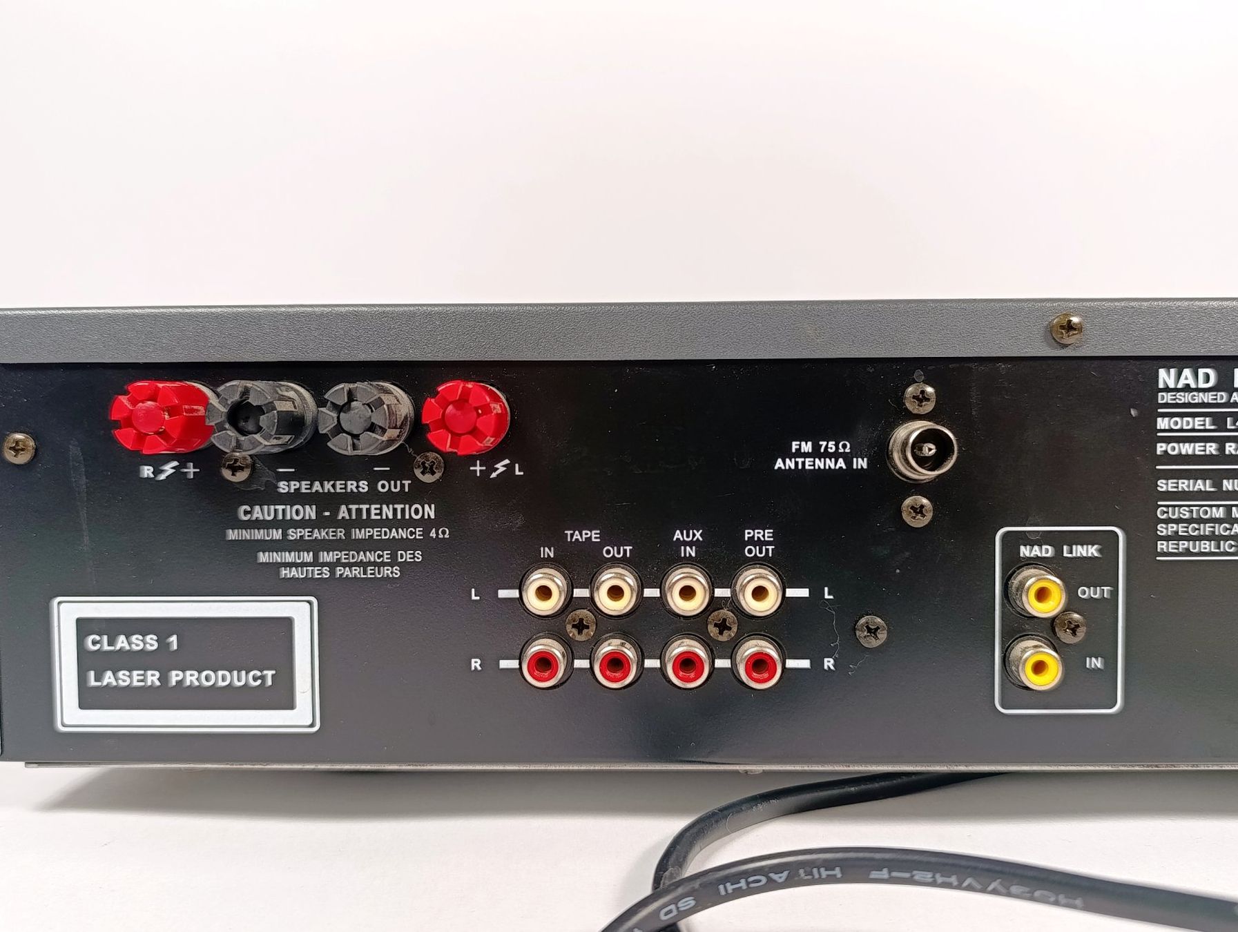 Nad Audio- & Mediensysteme: NAD L40 Compact Disc Receiver - Lecteur CD – Gebraucht aus Thielle von Plusvalue_Neuchatel 2
