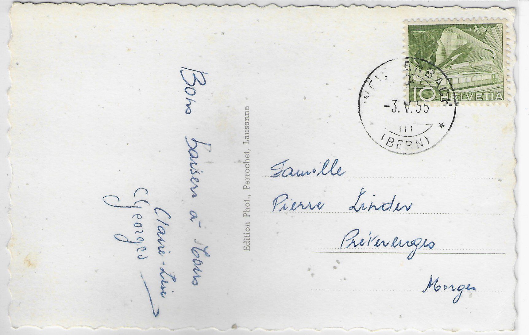 Cartoline postali: Simplon-Hospice - Fletschhorn – Usato da Ettingen venduto da Kartenplanet 1