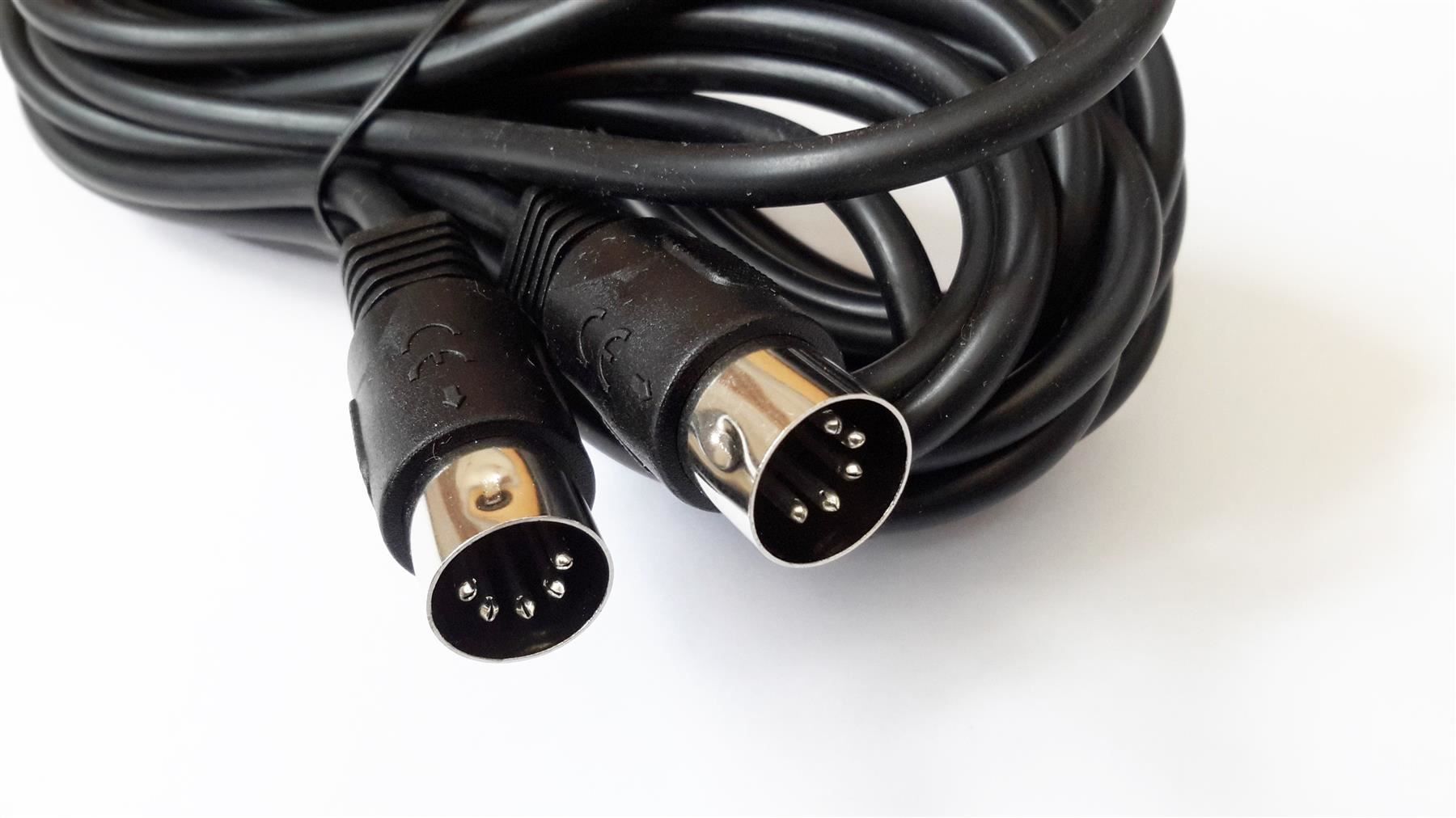 Kabel: Audio/Videokabel 5 pol DIN Stecker 5 m – Neu und originalverpackt aus St. Gallen von cointec 4