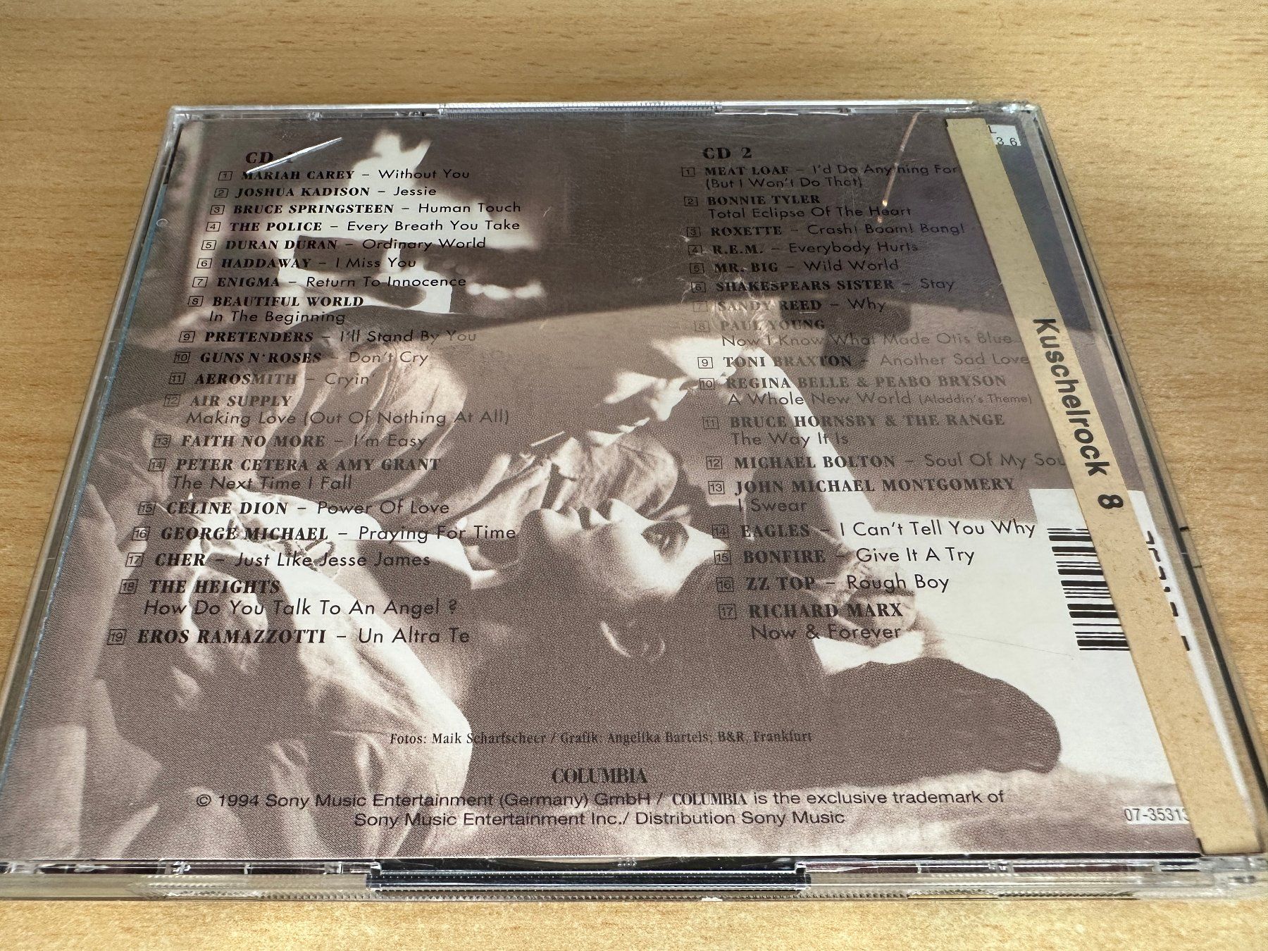CD: Various – Kuschelrock 8 - 2 CD – Usato da Rikon im Tösstal venduto da Alpenmutz 1