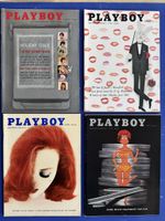 Playboy 1960 - kompletter Jahrgang. Jan bis Dez. 12 Nummern