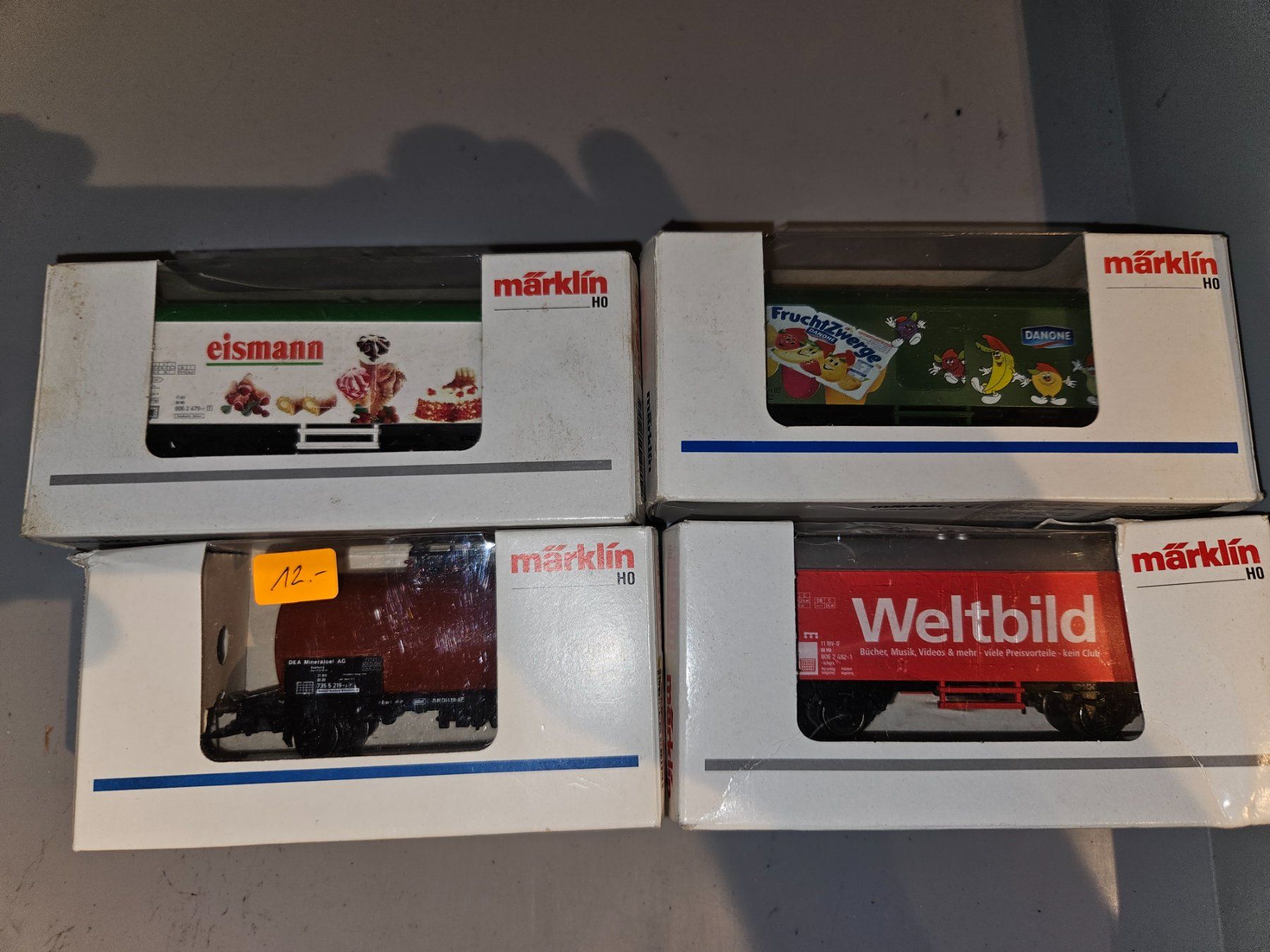 Märklin Modellini di ferrovie: Märklin Güterwagen  mit OVP – Usato da Bern venduto da lukas90pilze