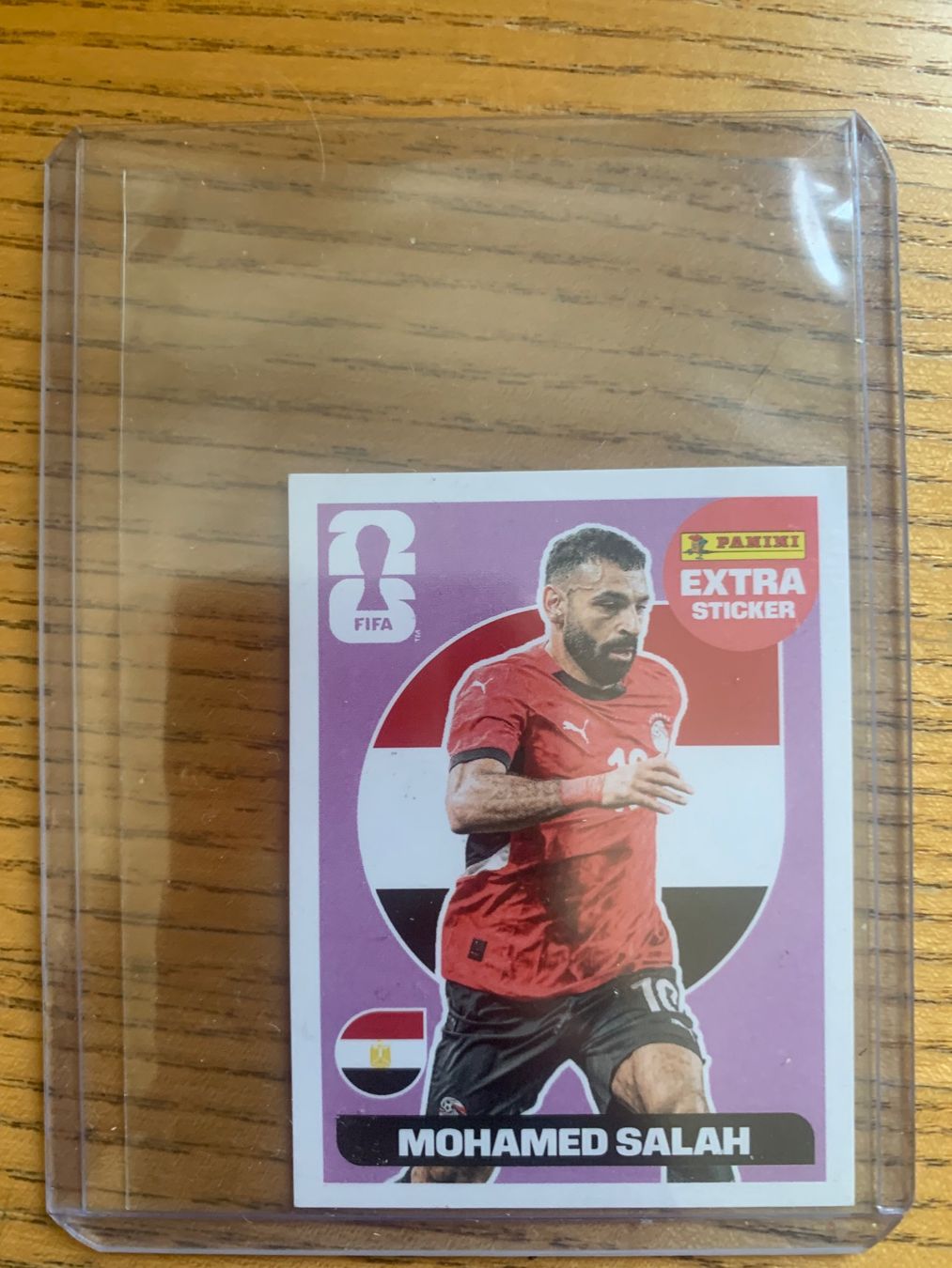 Panini Carte collezionabili: Panini Extra Sticker Mohamed Salah pink – Usato da Zürich venduto da Kasza
