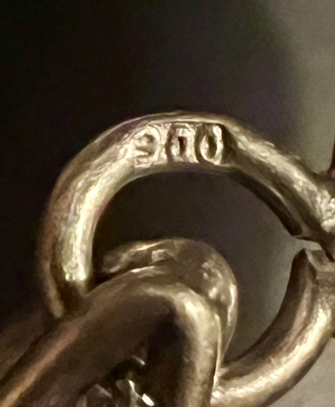 Anhänger: Silber-Anhänger mit Tigerauge – Gebraucht aus Chur von Penting1935 4