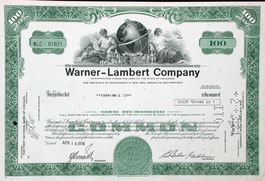 Warner-Lambert Company - 1976