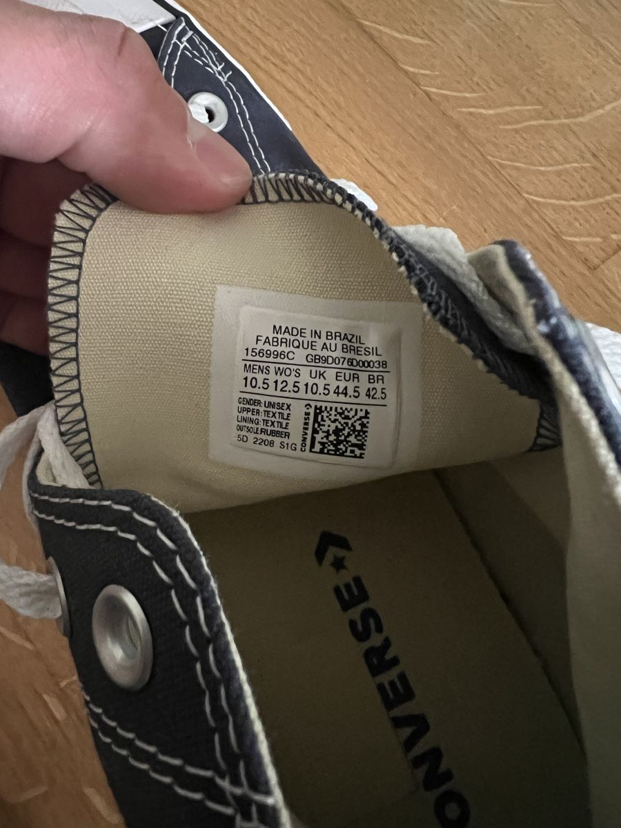 Converse Scarpe da uomo: Converse All Star High, Dunkelblau, Grösse 44.5 – Usato da Zürich venduto da stu_2vvt 2