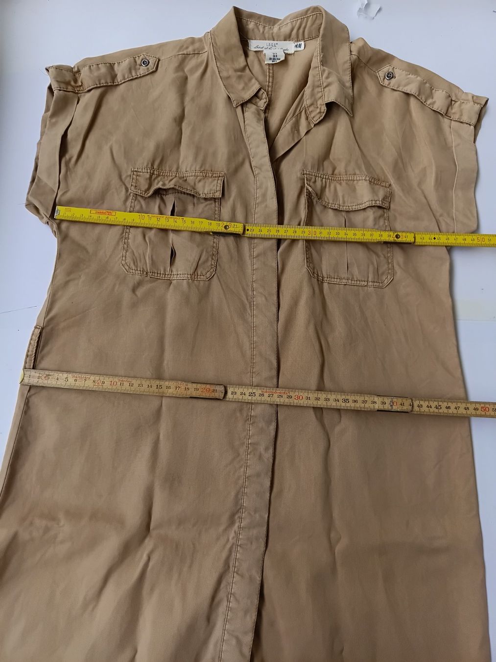 H&M Kleider: Sommerliches Hemdblusenkleid mit Gürtel – Neu (gemäss Beschreibung) aus Wängi von Ladys_First 6