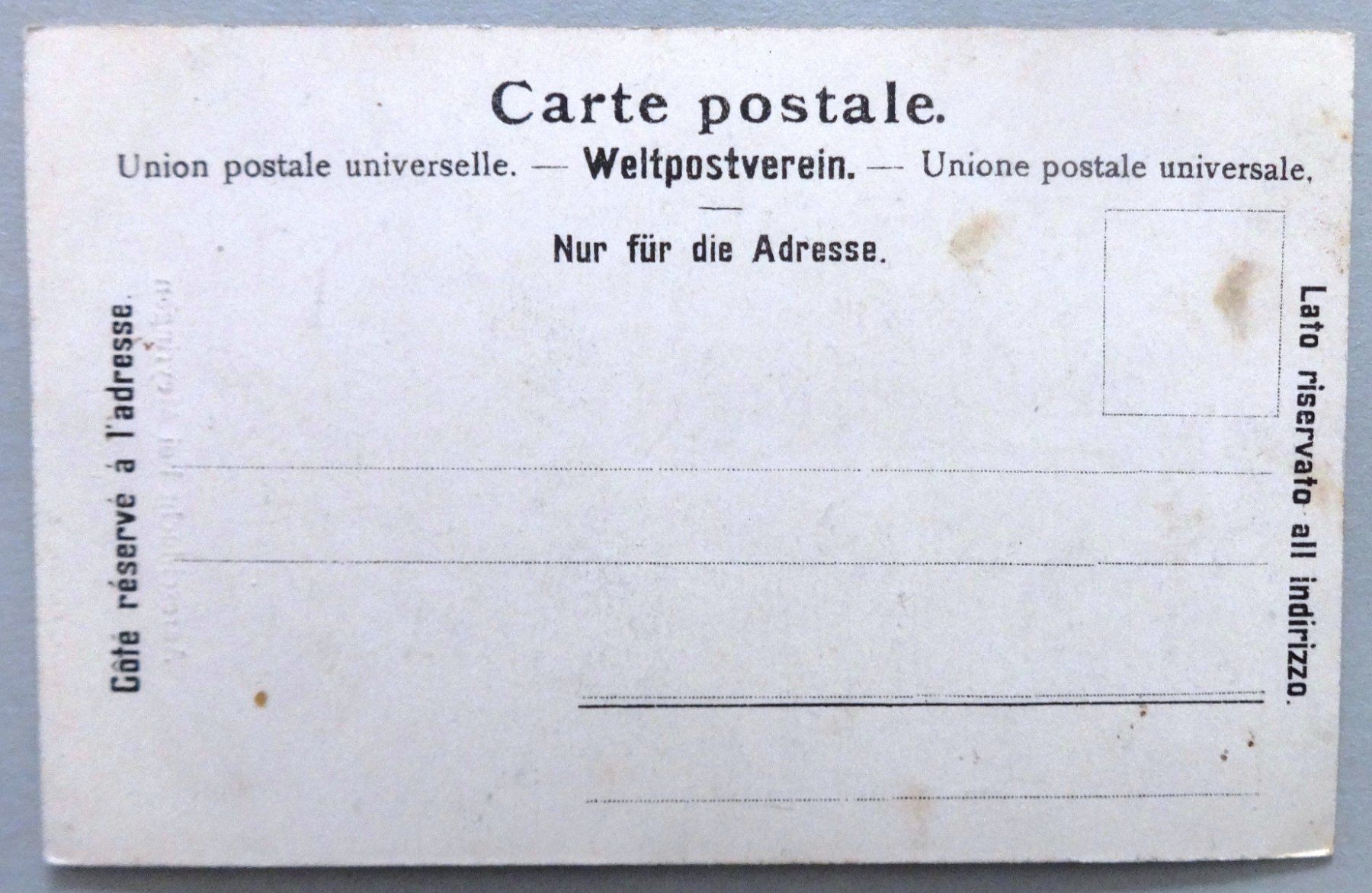 Cartoline postali: Aareschlucht bei Meyringen – Difettoso da Fétigny venduto da Billy2miny 1