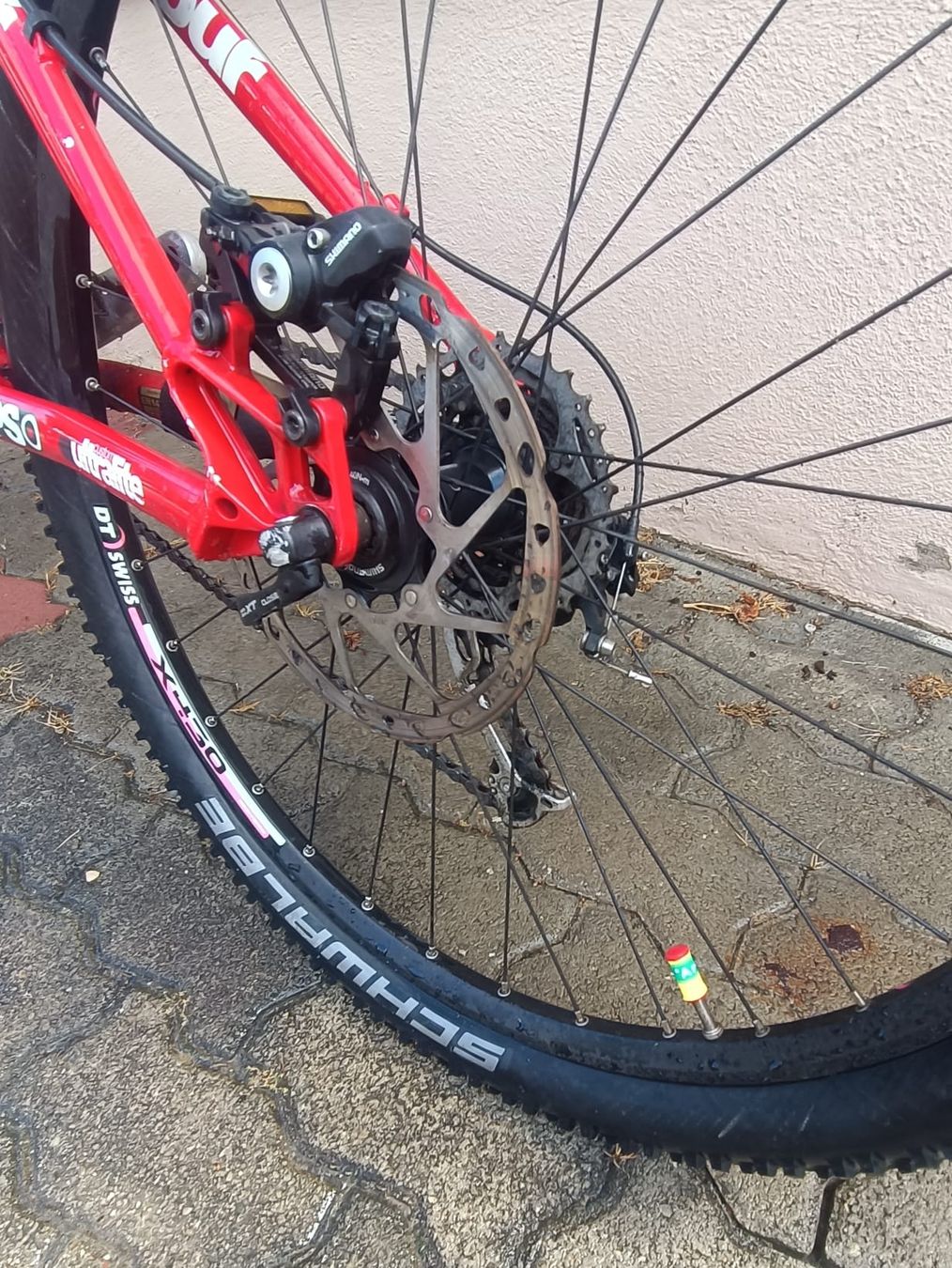BMC Biciclette: BMC Fourstroke fs03 Fire red – Usato da Sissach venduto da mr_dynamite 1