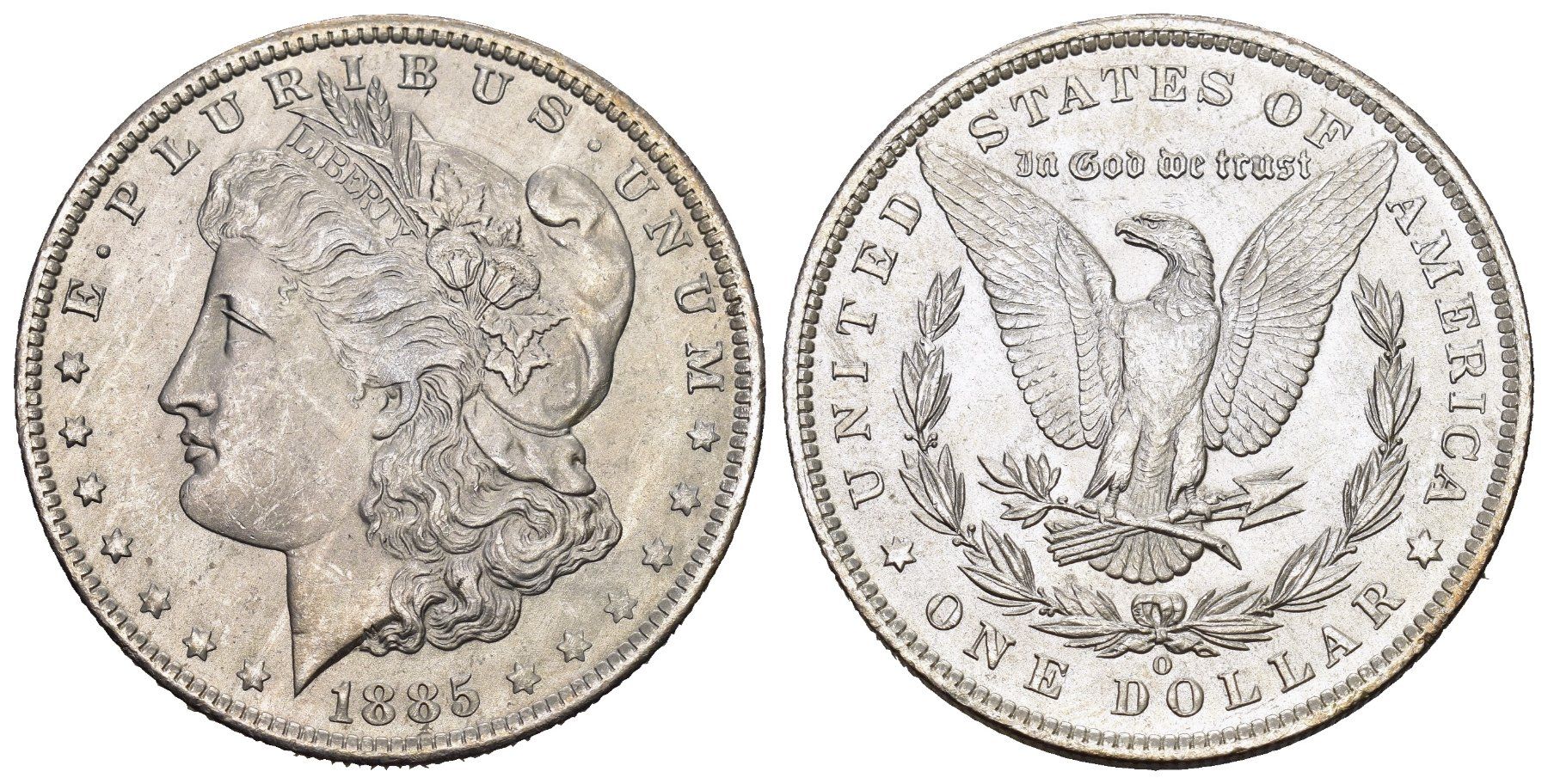 Alle Münzen: USA 1885 – Gebraucht aus Bern von numismatictops