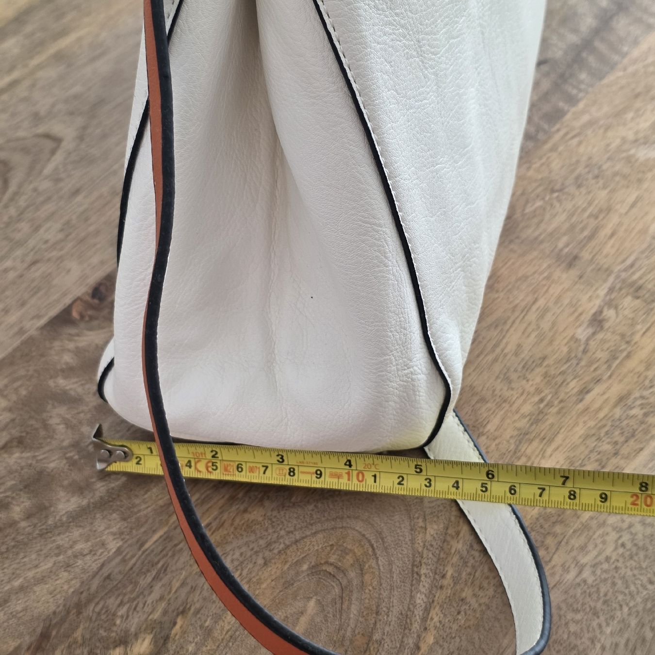 David Jones Taschen für Damen: David Jones Handtasche weiss Leder Optik  – Gebraucht aus Rheinsulz von Gilea 9