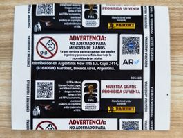 Panini WM 2026 Industria Argentina Muestra Gratis Promo Tüte