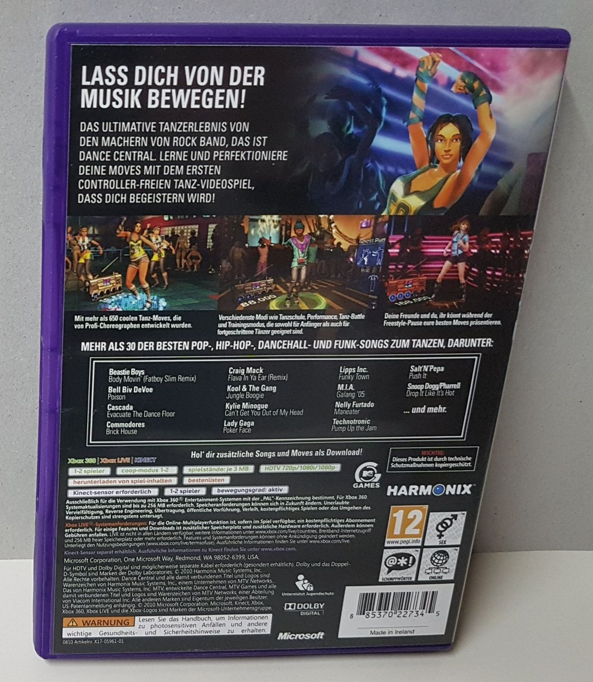 Microsoft Giochi: Dance Central Kinect das Ultimative Tanzerlebnis  Xb360 – Usato da Schüpfheim venduto da Games_Spielkonsolen 3