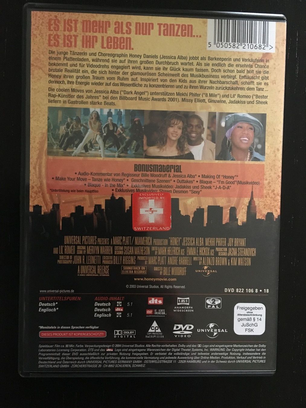 Tutti i DVDs: DVD Honey – Usato da Regensdorf venduto da scheissspiel 1