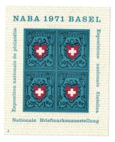 Gedenkblock NABA 1971 BASEL (Block 3)