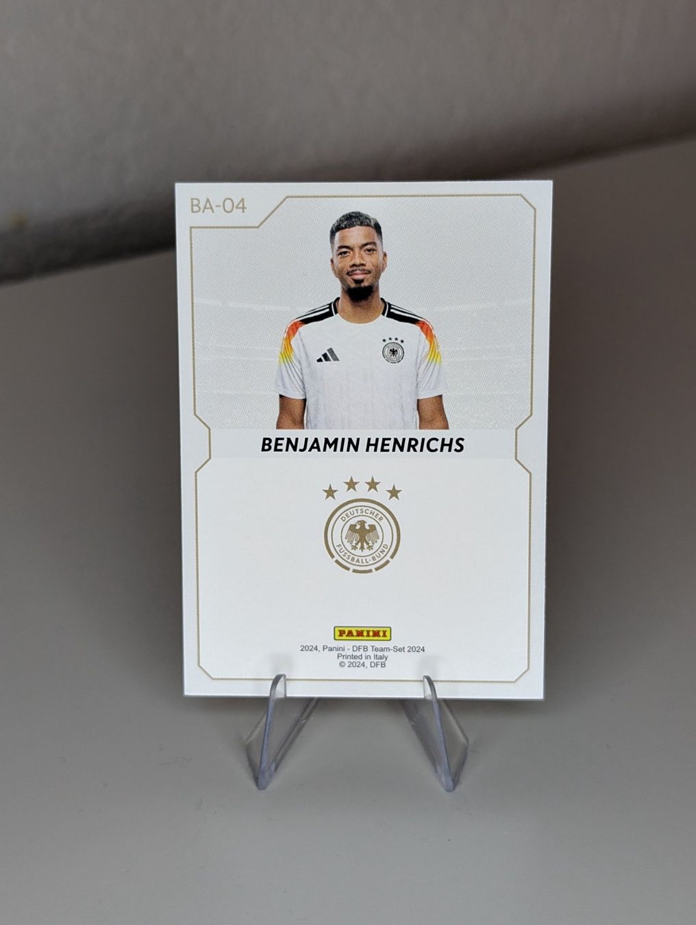 Topps Carte collezionabili: Benjamin Henrichs 079/199 Deutschland Panini DFB Team Set – Nuovo (secondo la descrizione) da Hunzenschwil venduto da BRPCards 2