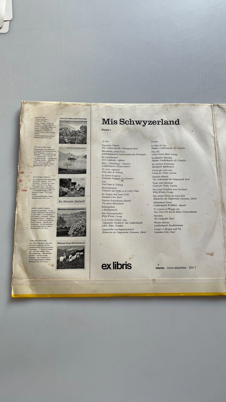 Schallplatten: Mis Schwyzerland - 2 Schallplatten – Gebraucht aus Glattfelden von markweb 2