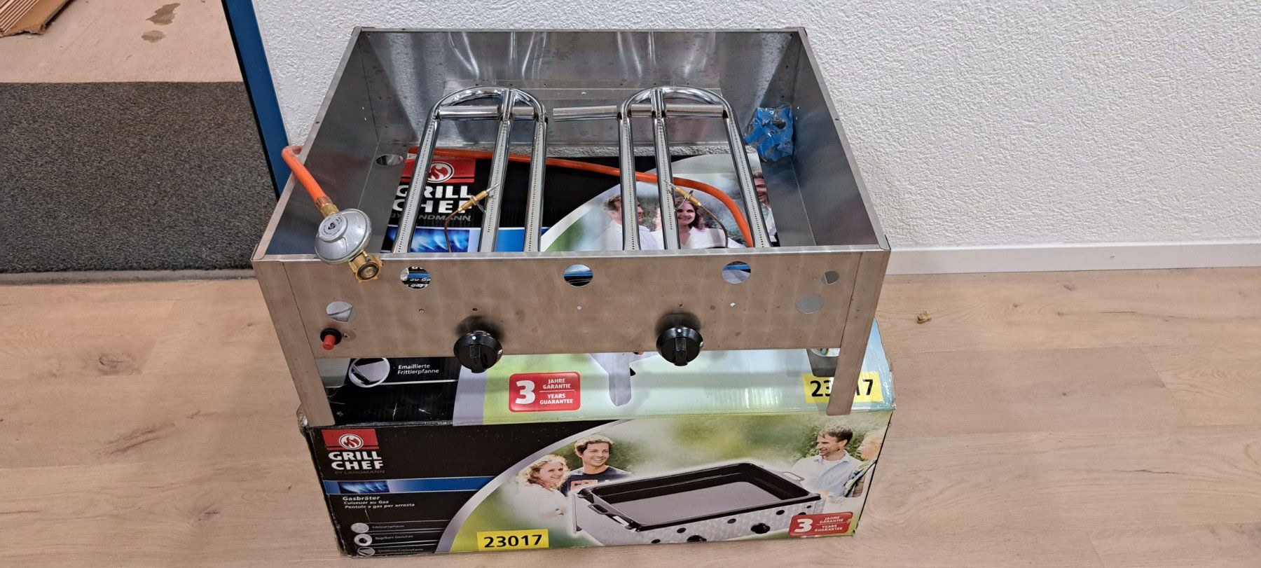 Küchengeräte: Grill Chef Gasbräter, neu – Neu (gemäss Beschreibung) aus Itingen von Blacky1961 1