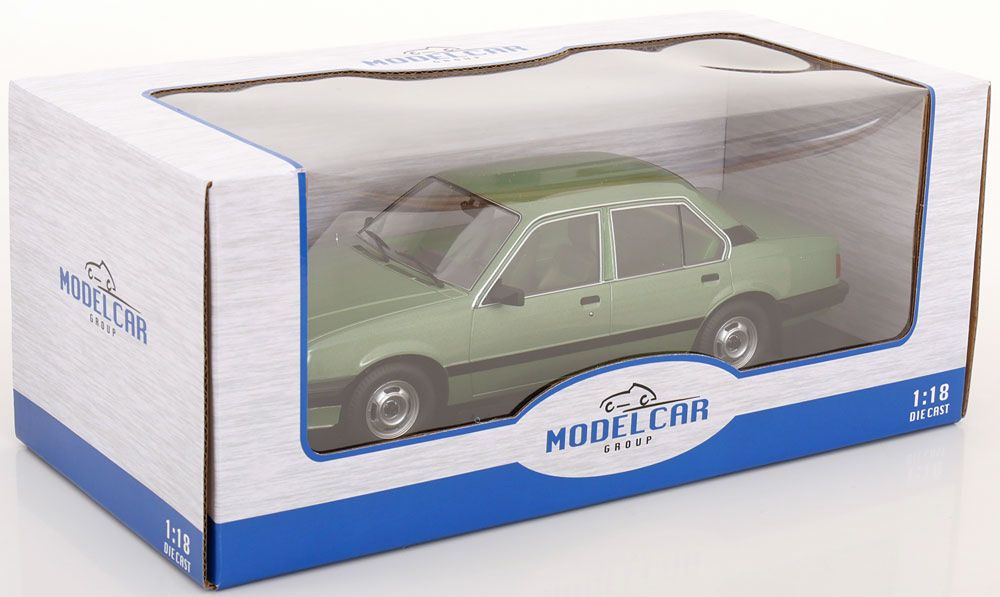 Opel Modellautos: OPEL ASCONA C 1981 GRÜN 1:18 MCG – Neu und originalverpackt aus Suhr von Moebelsiralfred 2