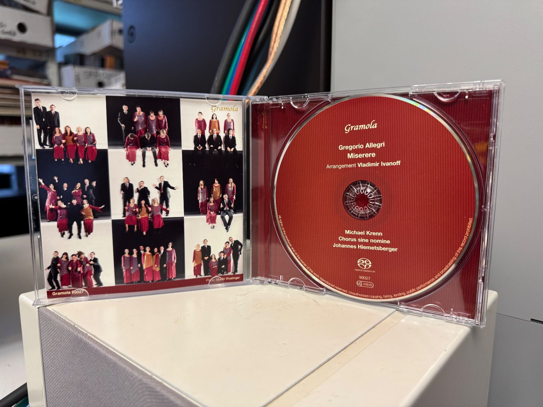 CD: Gregorio Allegri - Misere - SACD - SRA05A – Usato da Küsnacht ZH venduto da pdproject 2