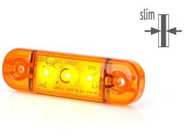 5x Umrissleuchte LED Gelb Positionsleuchte Seite WAS 12/24V