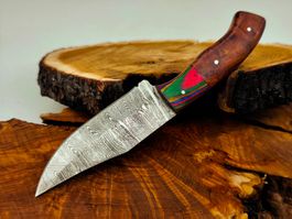 Geprüft! B Knife Faltenstahl DAMASCUS Damast Jagdmesser