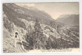 Martigny - Châtelard Tunnel de Lachat