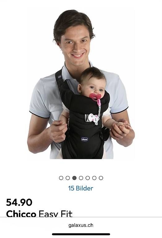 Chicco Marsupi portabebè: Babytrage Chicco Easy fit + Babynest – Nuovo (secondo la descrizione) da Biel-Benken BL venduto da AngiSchaefer 3