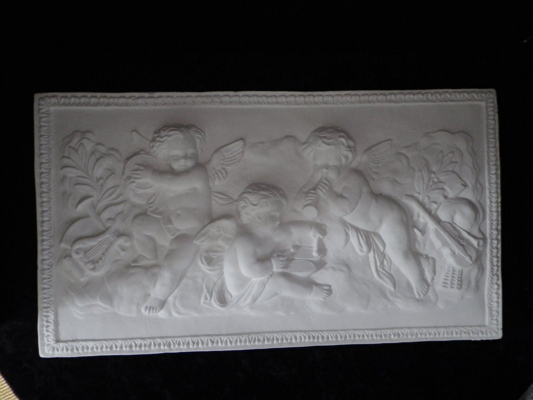 Foto & Immagini: Schönes Gips-Stuck Relief mit Engel – Nuovo (secondo la descrizione) da Reinach BL venduto da Annodomini 4