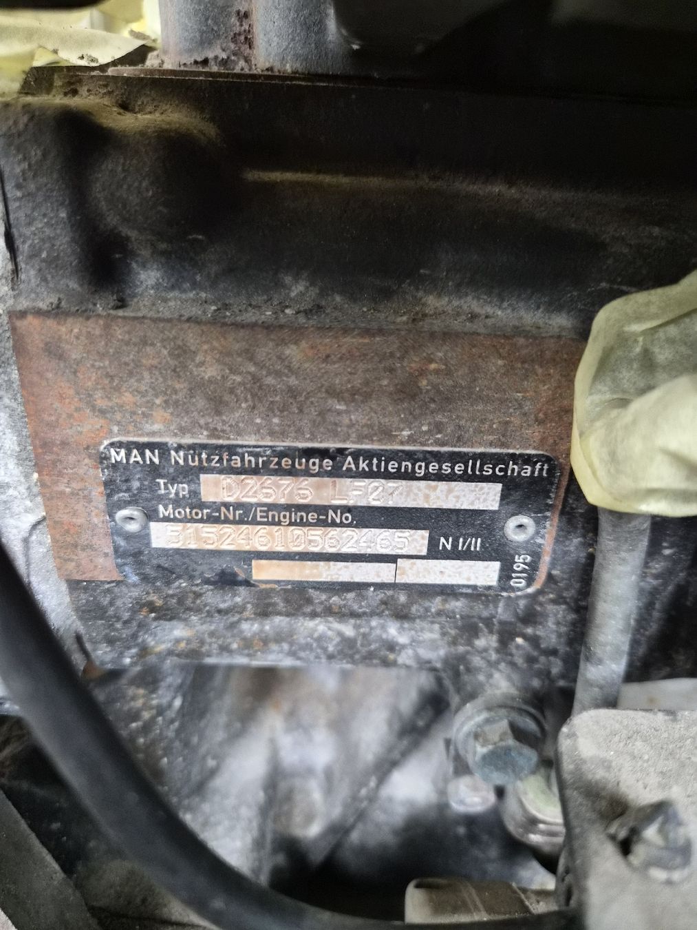 Man Motoren: LKW Motor MAN – Gebraucht aus Trübbach von rob_tg2c 1