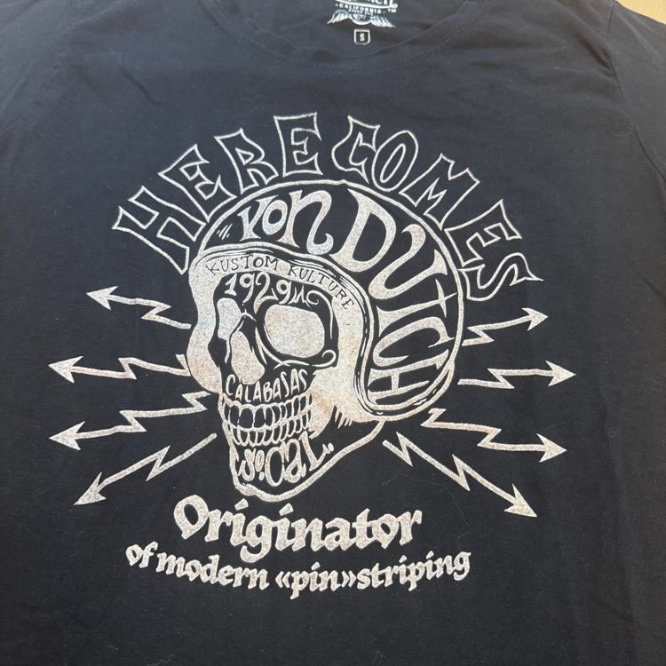 Von Dutch "Heroness" vintage t-shirt (Harley Davidson Edie) 2