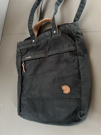 Fjällräven Tote Bag, schwarz