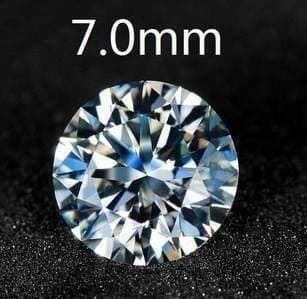 Pietre preziose: Diamantkiller Moissanit 1.25 ct (1.09) – Nuovo (secondo la descrizione) da Arbon venduto da Helmuth 1