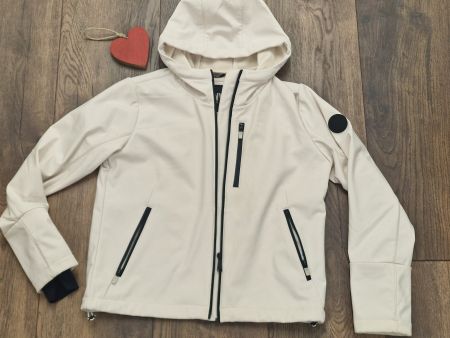 Softshell Jacke DKNY Sport offwhite Grösse S guter Zustand