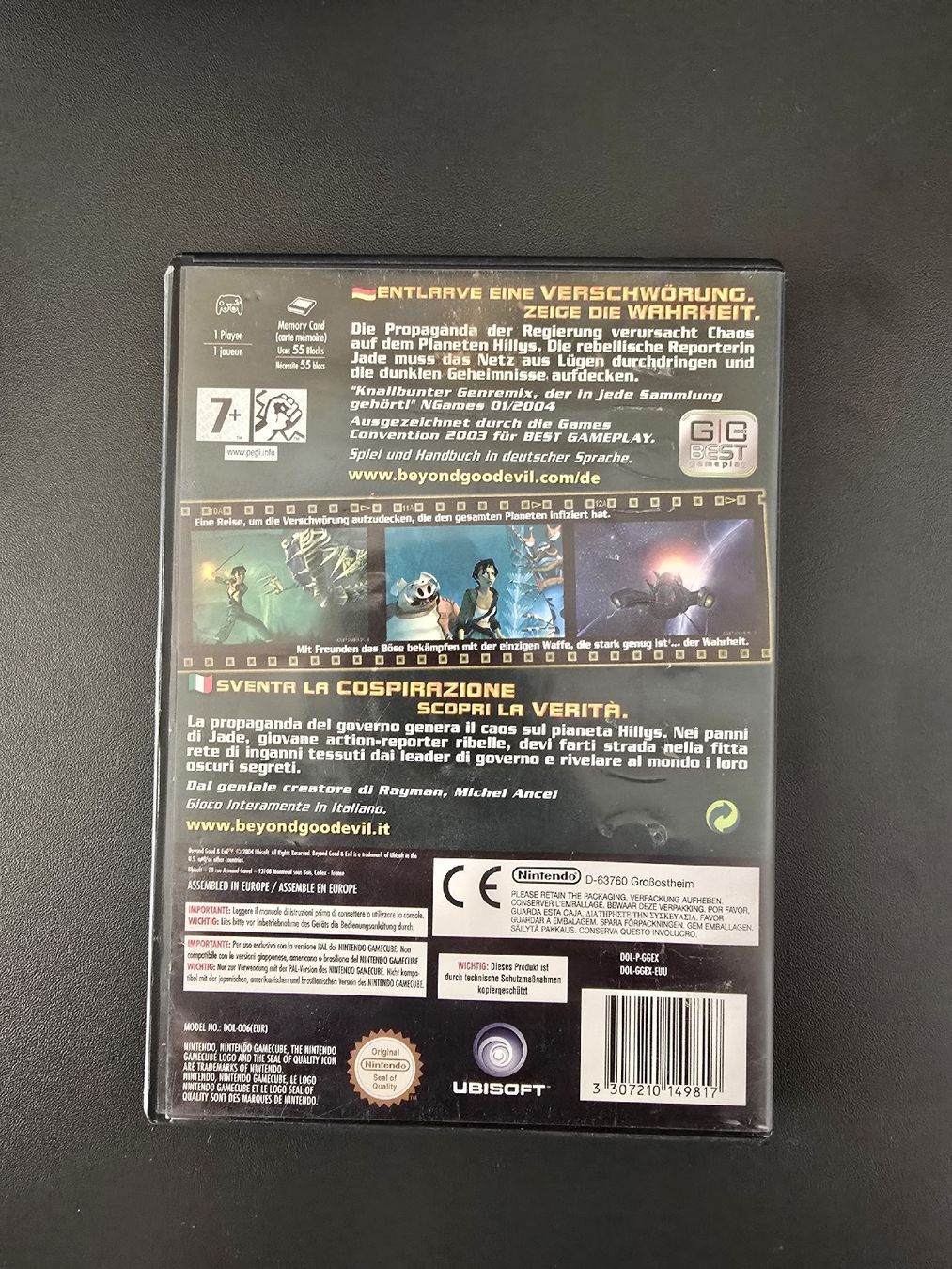 Nintendo Giochi: Beyond Good & Evil - Nintendo GameCube  – Usato da Chur venduto da 1996hiphop 1