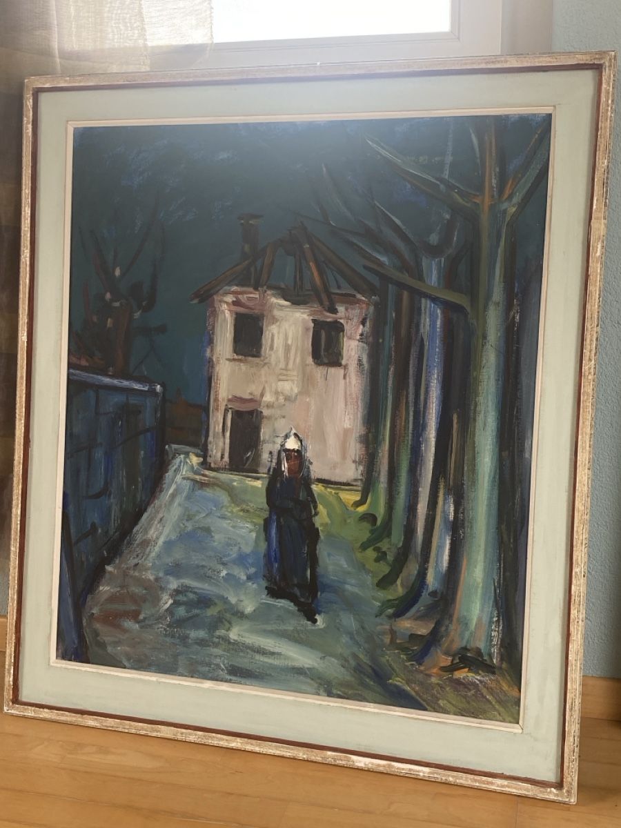 Dipinti: Ölgemälde Hans Weidmann – Usato da Zug venduto da GreenwichVillage