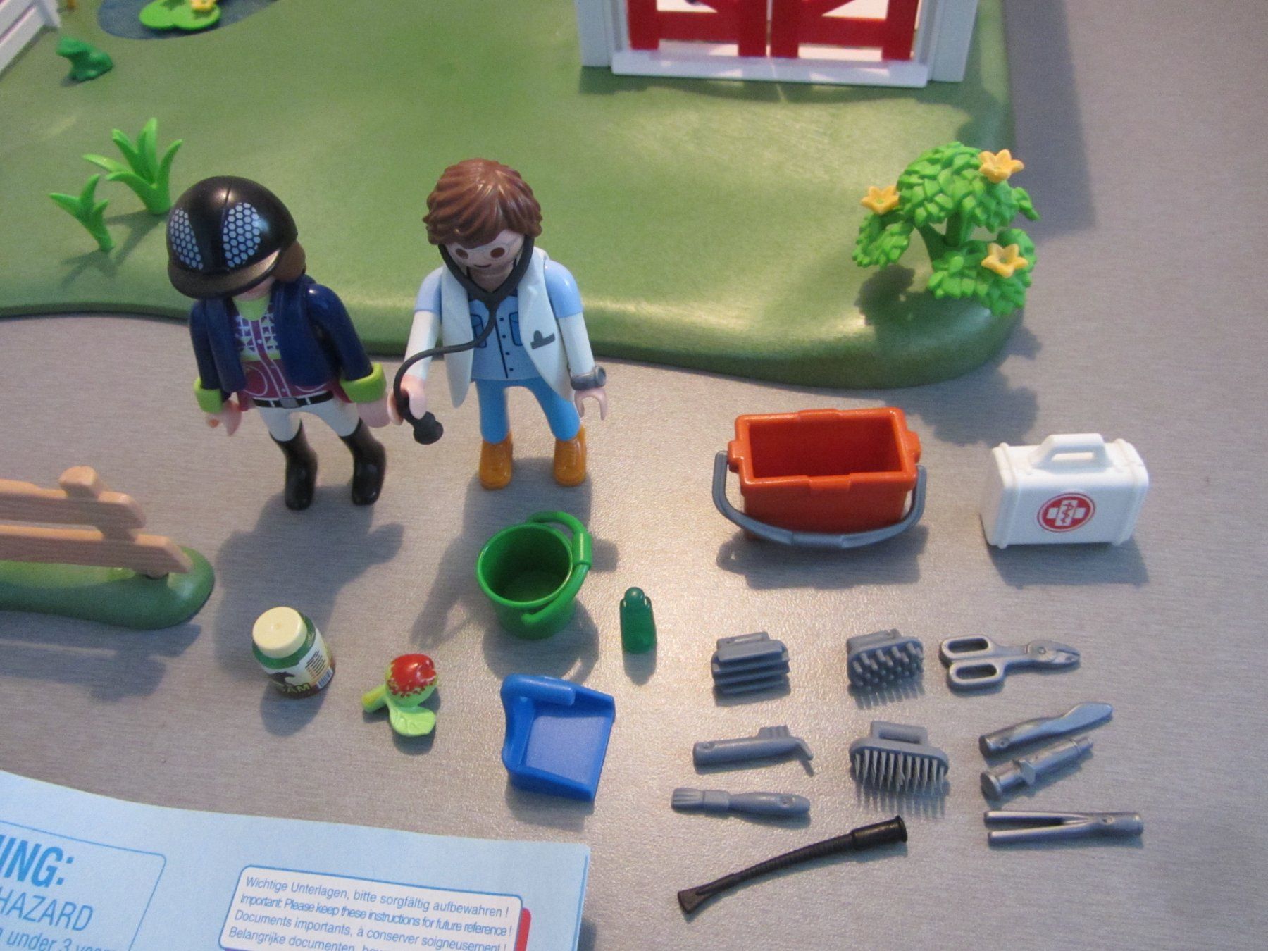 Playmobil Giocattoli: Playmobil Set 6147 Pferdekoppel mit Box – Usato da Sirnach venduto da sagrotin 6