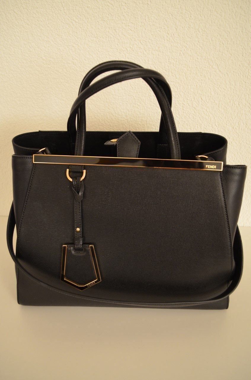 Fendi Borse da donna: FENDI 2Jours black Handtasche, medium – Nuovo (secondo la descrizione) da Bachs venduto da Lou92 3