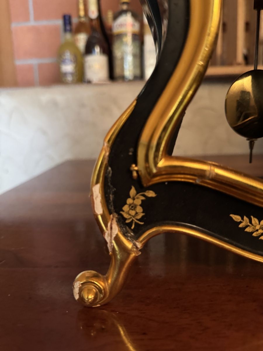 Orologi da terra & Orologi da parete: Pendule Le Castel schwarz goldfarben – Difettoso da St.Gallen venduto da davidmarceljud 7