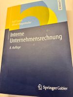 Interne Unternehmensrechnung 8. Auflage Lehrbuch Springer...