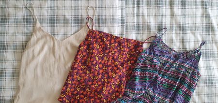 3× Tops, Gr. XS - wie neu