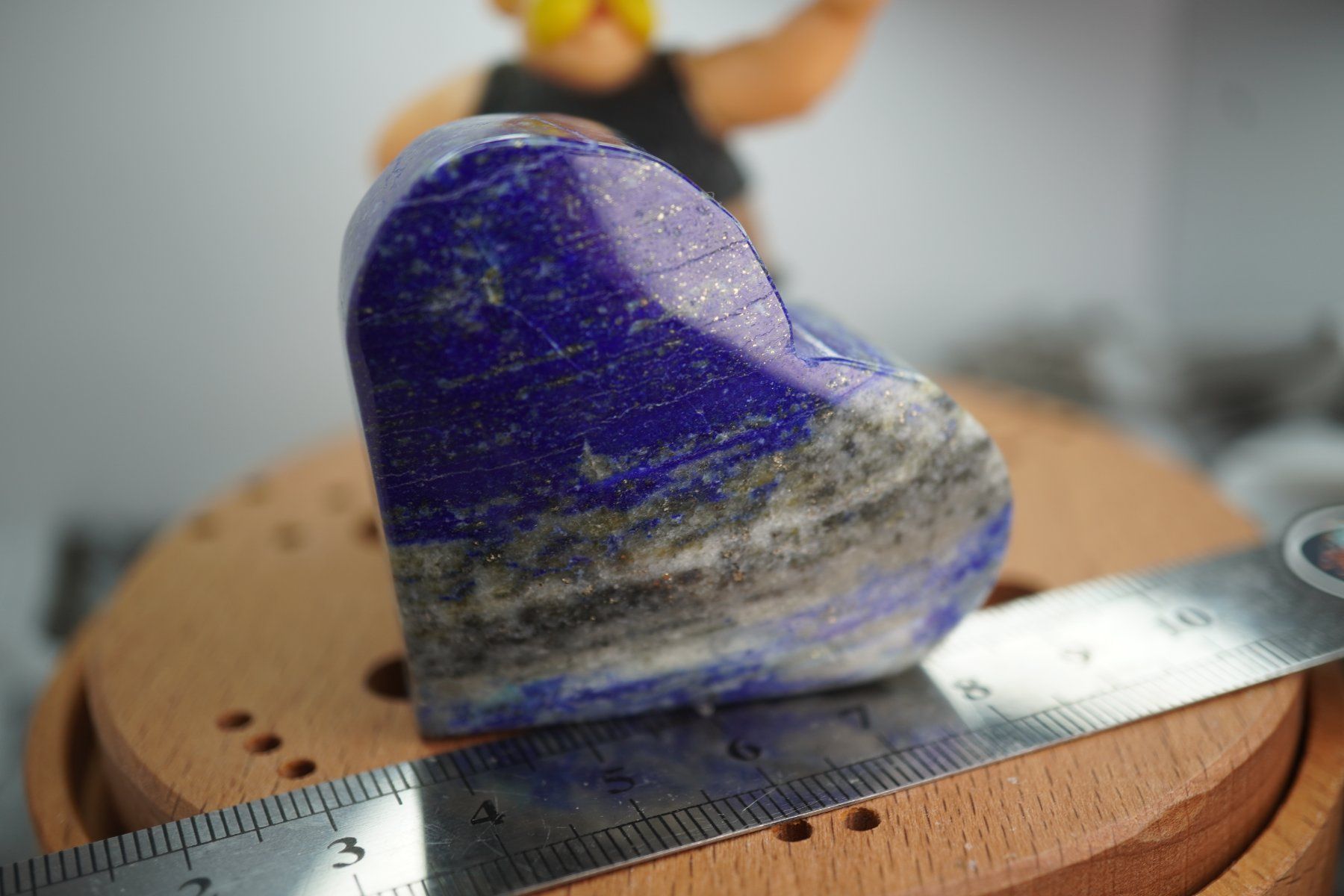 Minerali & Pietre curative: Lapis Lazuli    Herz      6cm   Räumung  np28.- – Nuovo e nell'imballaggio originale da Eschenbach SG venduto da topstone 1