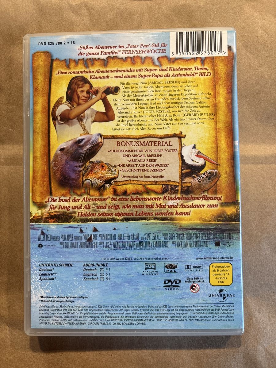 Tutti i DVDs: Die Insel der Abenteuer (1605) – Nuovo (secondo la descrizione) da Ruswil venduto da Slivio_ 1