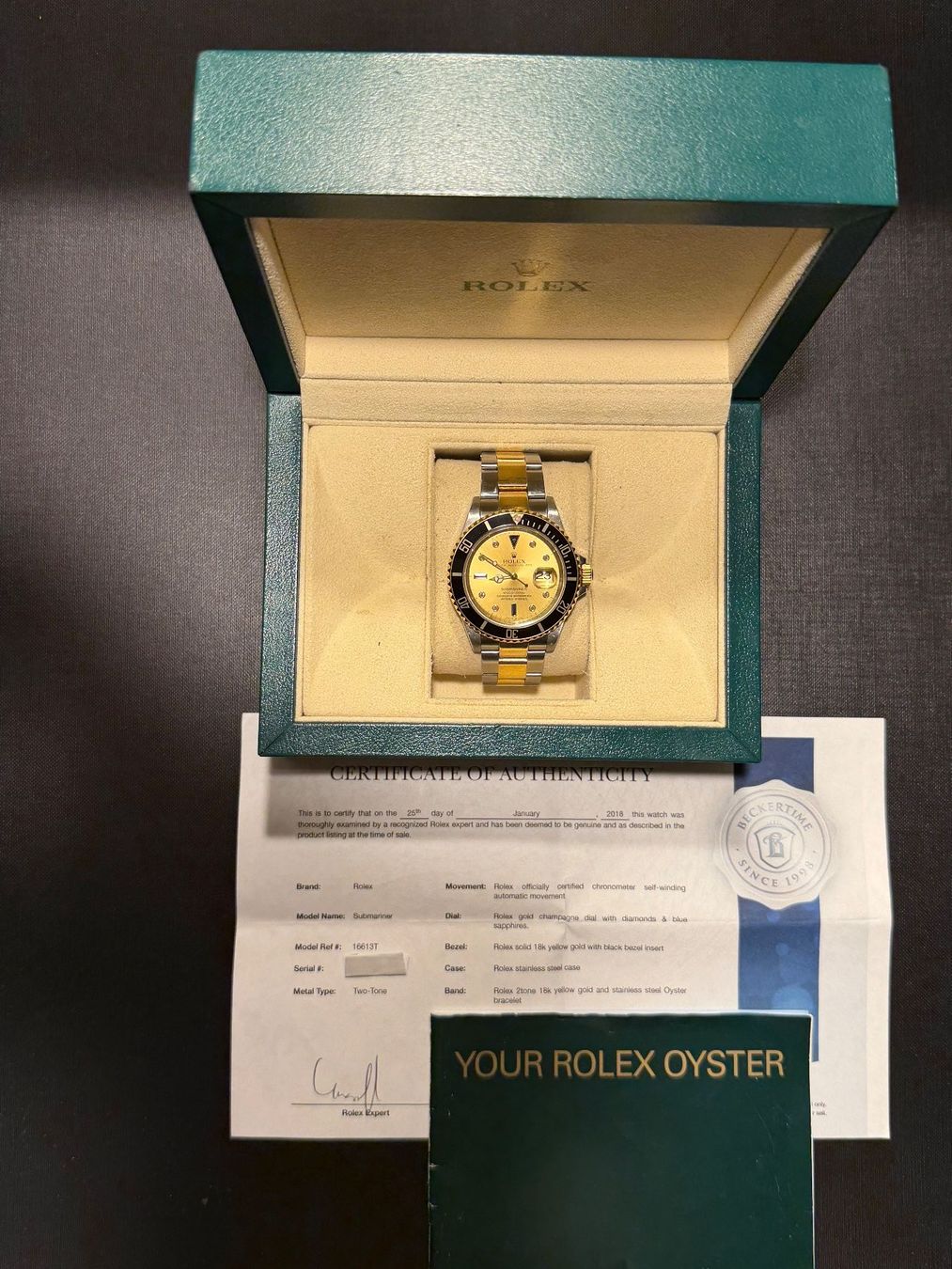 Rolex Orologi: ROLEX - SUBMARINER DATE - SERTI DIAL (SULTAN) – Usato da Baden venduto da Gilani_Lux_AG 4