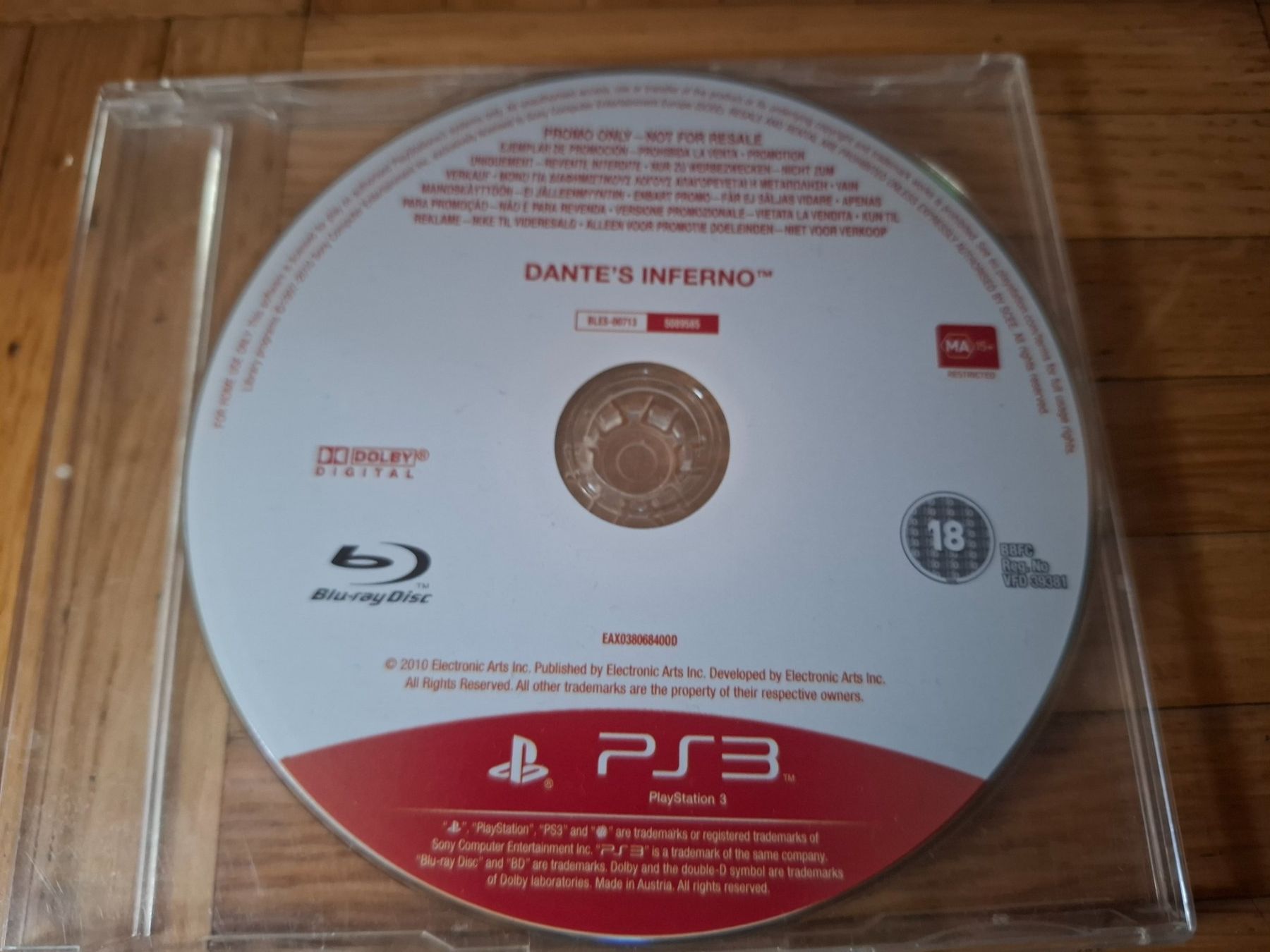 Giochi: Dante's Inferno - version promo disque seul – Usato da Petit-Lancy venduto da Stanley007
