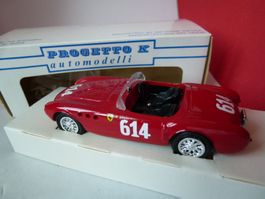 Ferrari 225S - rot 614 - alt von Progetto in OVP = rar !