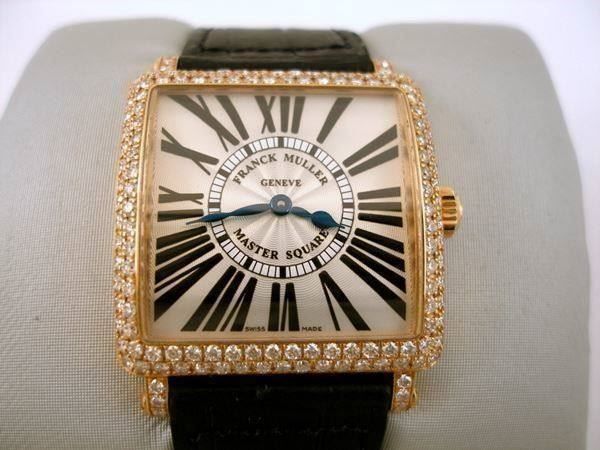 Franck Muller Orologi: FRANCK MULLER MASTER SQUARE 18K&DIAMANTEN REF. 6002 L QZ D – Nuovo (secondo la descrizione) da Zürich venduto da SWISSTIMEARTS-AG 1