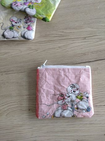 Diddl-Portemonnaie Handgemacht